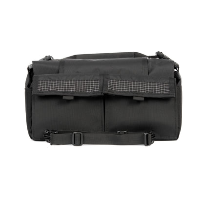 Porteur Rackbag - Waterproof Bike Bag - X-Pac Sailcloth &amp; Cordura - Front Rack Bicycle Bag - 42L Capacity - Handmade in USA