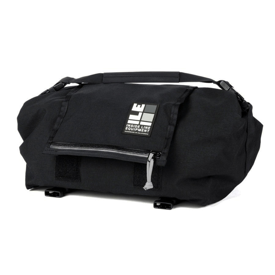 Porteur Rackbag - Waterproof Bike Bag - X-Pac Sailcloth &amp; Cordura - Front Rack Bicycle Bag - 42L Capacity - Handmade in USA