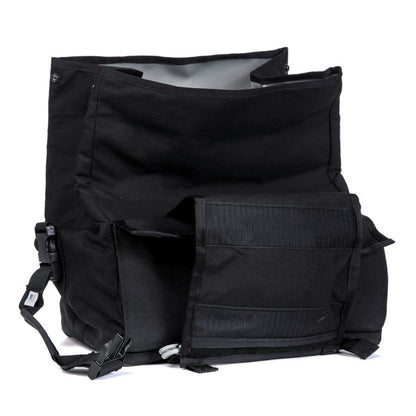 Porteur Rackbag - Waterproof Bike Bag - X-Pac Sailcloth &amp; Cordura - Front Rack Bicycle Bag - 42L Capacity - Handmade in USA
