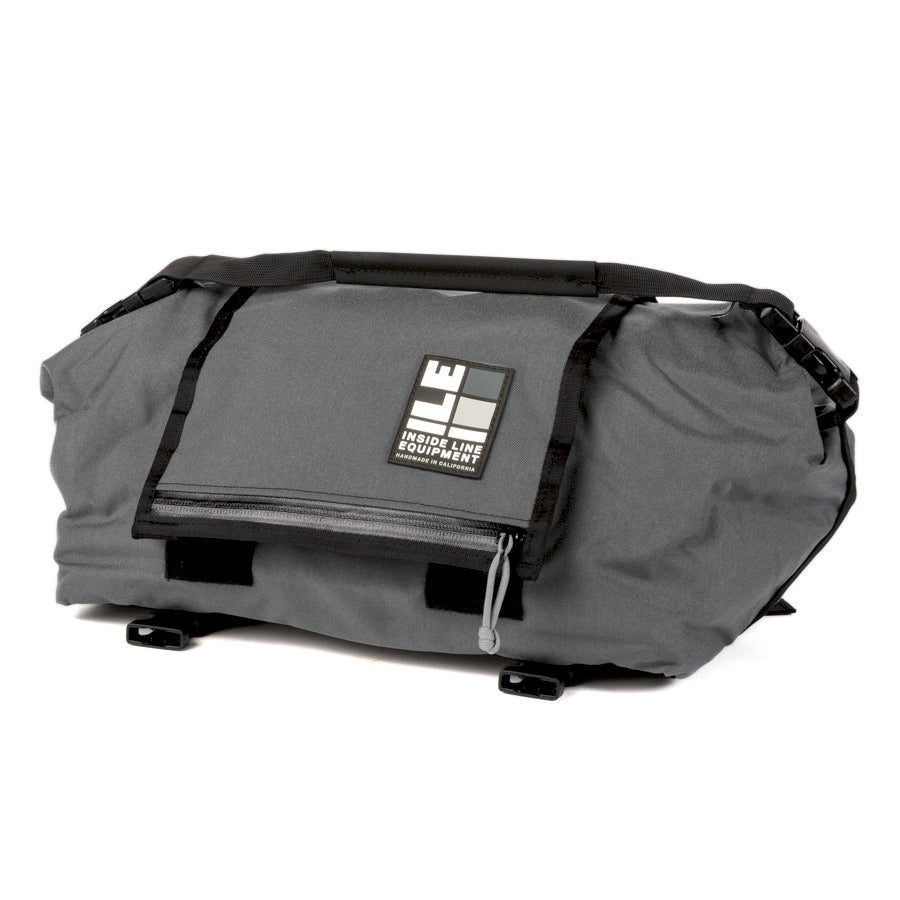 Porteur Rackbag - Waterproof Bike Bag - X-Pac Sailcloth &amp; Cordura - Front Rack Bicycle Bag - 42L Capacity - Handmade in USA