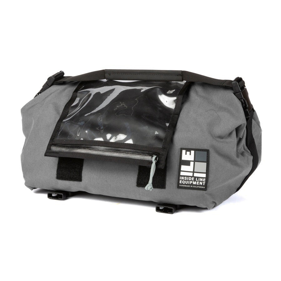 Porteur Rackbag - Waterproof Bike Bag - X-Pac Sailcloth &amp; Cordura - Front Rack Bicycle Bag - 42L Capacity - Handmade in USA