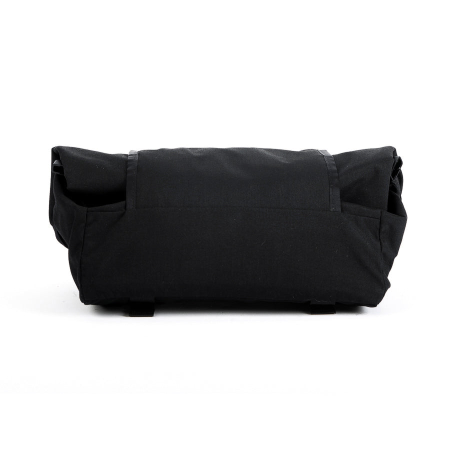Porteur Rackbag - Waterproof Bike Bag - XPac, Waxed Canvas &amp; Cordura - Front Rack Bicycle Bag - 16L expands to 30L Capacity - Handmade in USA