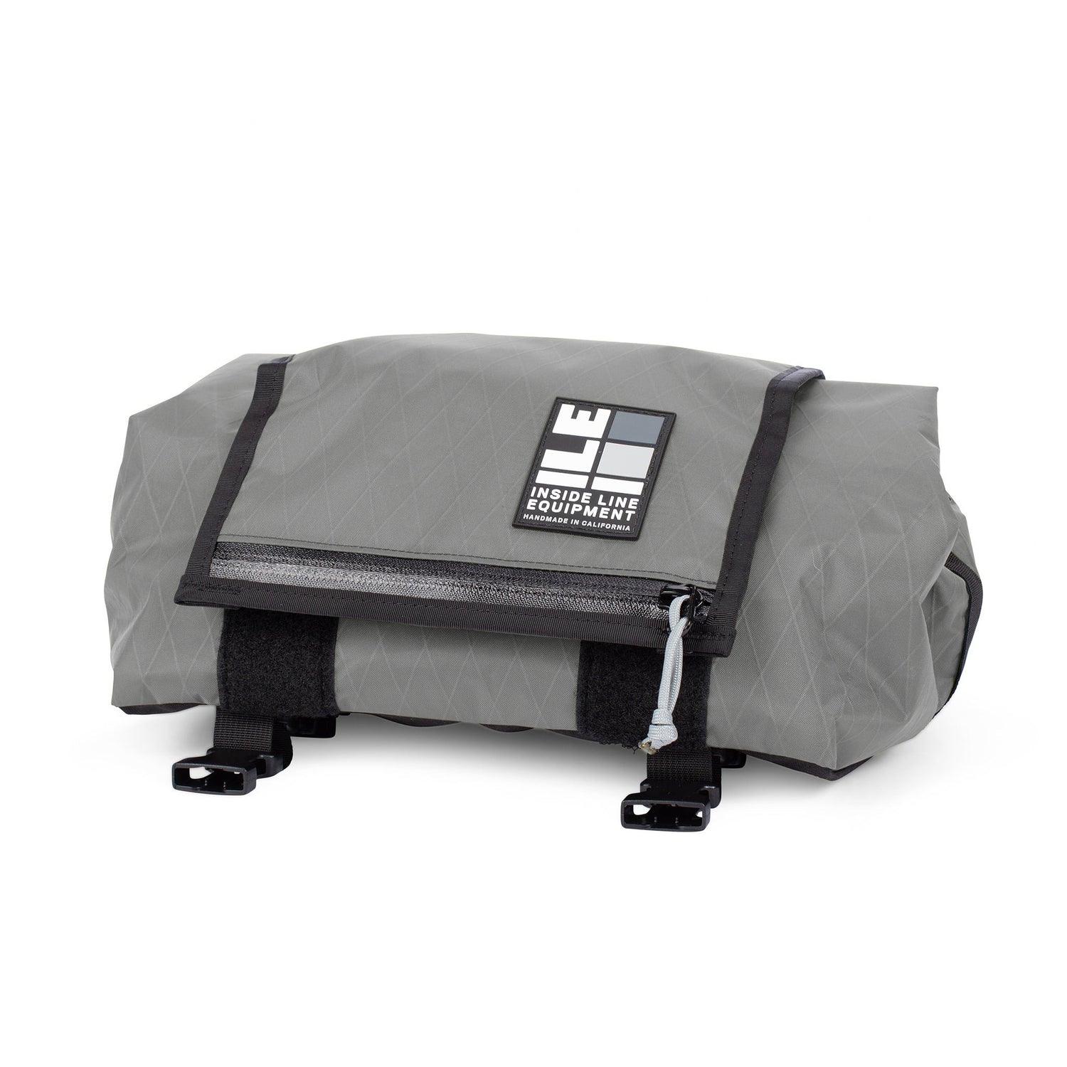 Porteur Rackbag - Waterproof Bike Bag - XPac, Waxed Canvas &amp; Cordura - Front Rack Bicycle Bag - 16L expands to 30L Capacity - Handmade in USA