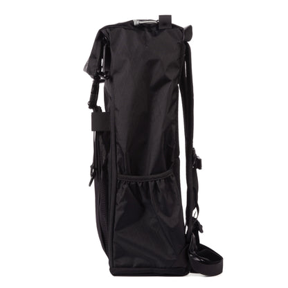 race-day-bag - Handmade Backpack - Commuter Cycling Bag - XPAC - Panel Loader - Helmet Pocket - Travel bag - Made in California