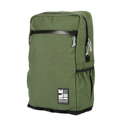 21L - Commuter Backpack - Water Resistant - top panel loader - VX21 XPac - Cordura - Handmade Backpack - Made in USA