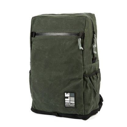 21L - Commuter Backpack - Water Resistant - top panel loader - VX21 XPac - Cordura - Handmade Backpack - Made in USA