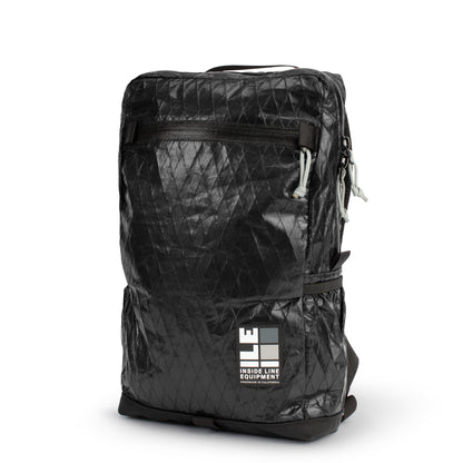 14L - Technical Backpack - Water Resistant - top panel loader - VX21 XPac - Cordura - Handmade Backpack - Made in USA - Weatherproof Backpack