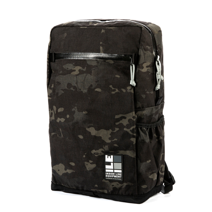 21L - Commuter Backpack - Water Resistant - top panel loader - VX21 XPac - Cordura - Handmade Backpack - Made in USA