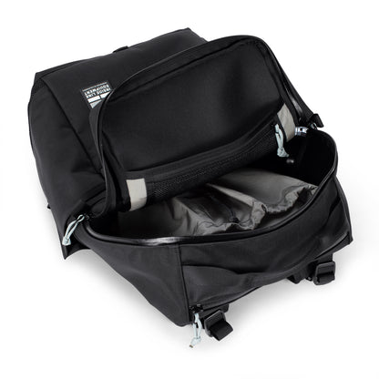 40L - Commuter Backpack - Water Resistant - Travel Backpack - hiking waist belt - Carry-on Bag - XPac - Cordura - Handmade Backpack - Made in USA