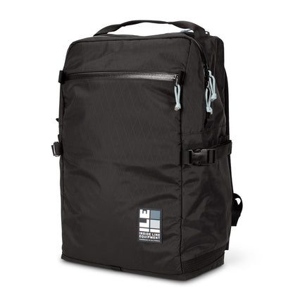 40L - Commuter Backpack - Water Resistant - Travel Backpack - hiking waist belt - Carry-on Bag - XPac - Cordura - Handmade Backpack - Made in USA