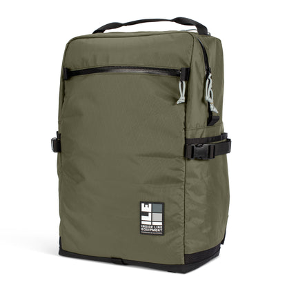 40L - Commuter Backpack - Water Resistant - Travel Backpack - hiking waist belt - Carry-on Bag - XPac - Cordura - Handmade Backpack - Made in USA