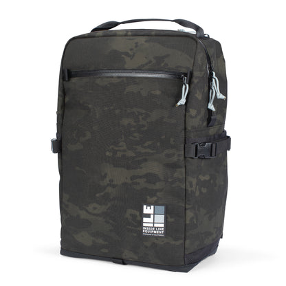 40L - Commuter Backpack - Water Resistant - Travel Backpack - hiking waist belt - Carry-on Bag - XPac - Cordura - Handmade Backpack - Made in USA