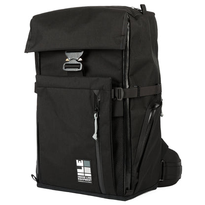 Travel Pack - 40L - Handmade Backpack - Front Panel Loader - Cary-on Bag - Travel Backpack - Water Resistant - XPac Sailcloth - Made in USA - Lifetime Warranty - travel backpack - carry-on backpack - water-resistant backpack - durable travel backpack - laptop travel backpack - weatherproof carry-on - everyday carry backpack (EDC) - waterproof zippers - backpack with laptop sleeve - expandable travel backpack