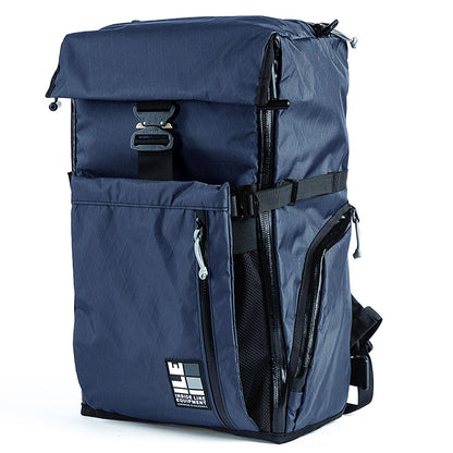 Travel Pack - 40L - Handmade Backpack - Front Panel Loader - Cary-on Bag - Travel Backpack - Water Resistant - XPac Sailcloth - Made in USA - Lifetime Warranty - travel backpack - carry-on backpack - water-resistant backpack - durable travel backpack - laptop travel backpack - weatherproof carry-on - everyday carry backpack (EDC) - waterproof zippers - backpack with laptop sleeve - expandable travel backpack