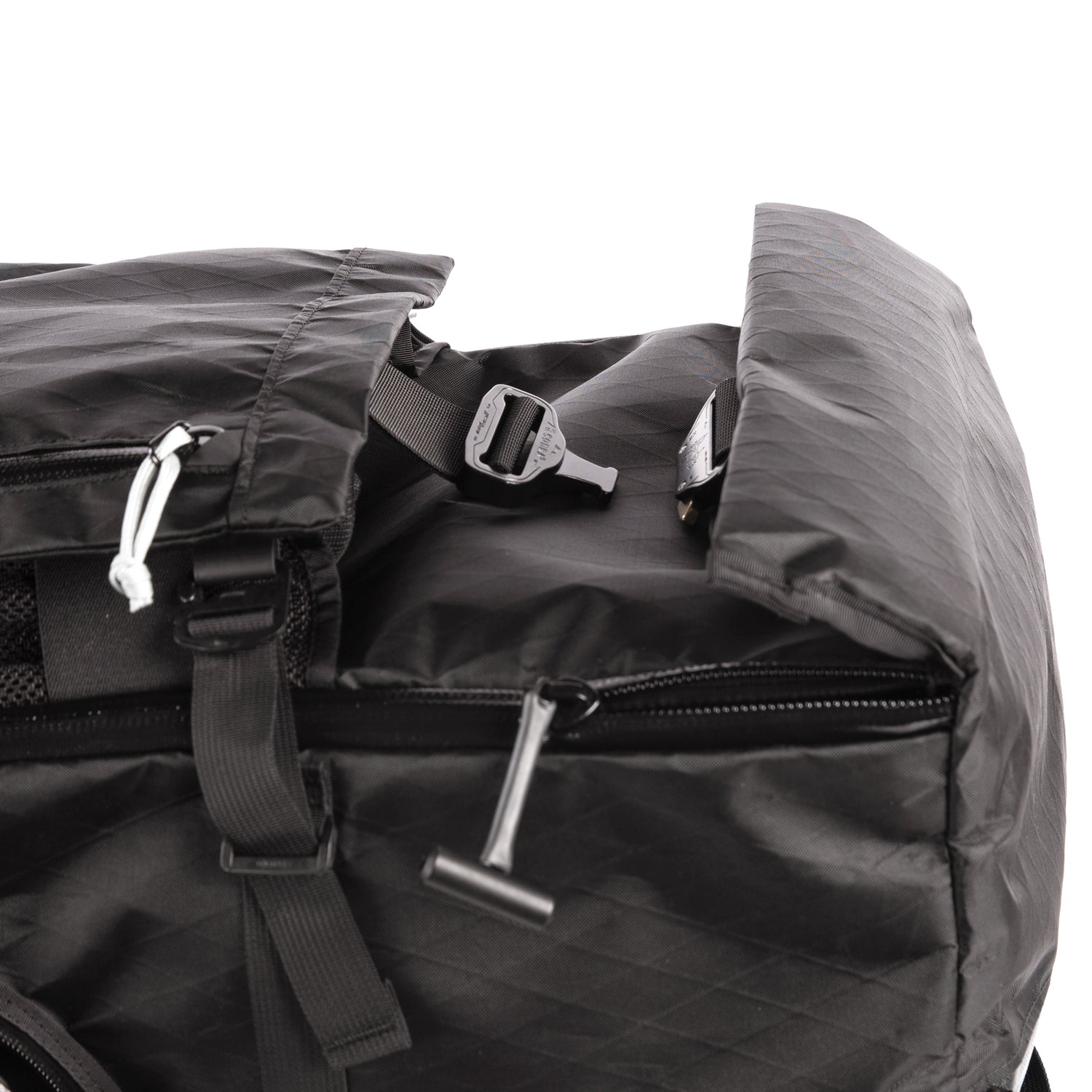 Travel Pack - 40L - Handmade Backpack - Front Panel Loader - Cary-on Bag - Travel Backpack - Water Resistant - XPac Sailcloth - Made in USA - Lifetime Warranty - travel backpack - carry-on backpack - water-resistant backpack - durable travel backpack - laptop travel backpack - weatherproof carry-on - everyday carry backpack (EDC) - waterproof zippers - backpack with laptop sleeve - expandable travel backpack - Cobra Buckle