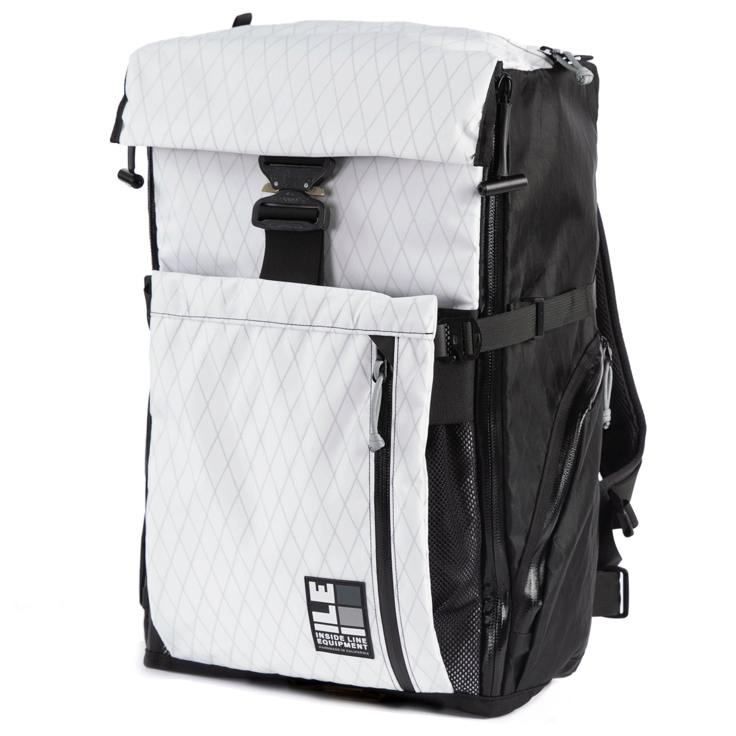 Travel Pack - 40L - Handmade Backpack - Front Panel Loader - Cary-on Bag - Travel Backpack - Water Resistant - XPac Sailcloth - Made in USA - Lifetime Warranty - travel backpack - carry-on backpack - water-resistant backpack - durable travel backpack - laptop travel backpack - weatherproof carry-on - everyday carry backpack (EDC) - waterproof zippers - backpack with laptop sleeve - expandable travel backpack