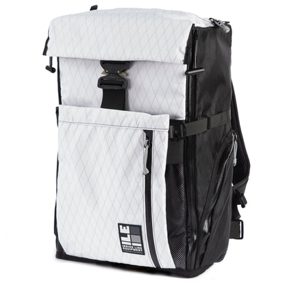 Travel Pack - 40L - Handmade Backpack - Front Panel Loader - Cary-on Bag - Travel Backpack - Water Resistant - XPac Sailcloth - Made in USA - Lifetime Warranty - travel backpack - carry-on backpack - water-resistant backpack - durable travel backpack - laptop travel backpack - weatherproof carry-on - everyday carry backpack (EDC) - waterproof zippers - backpack with laptop sleeve - expandable travel backpack