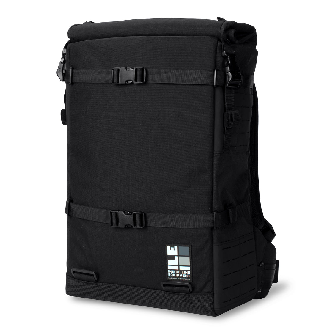 Black X50 XPAC handmade camera backpack - YKK zippers - adjustable dividers - TPU liner - XPAC - made in USA