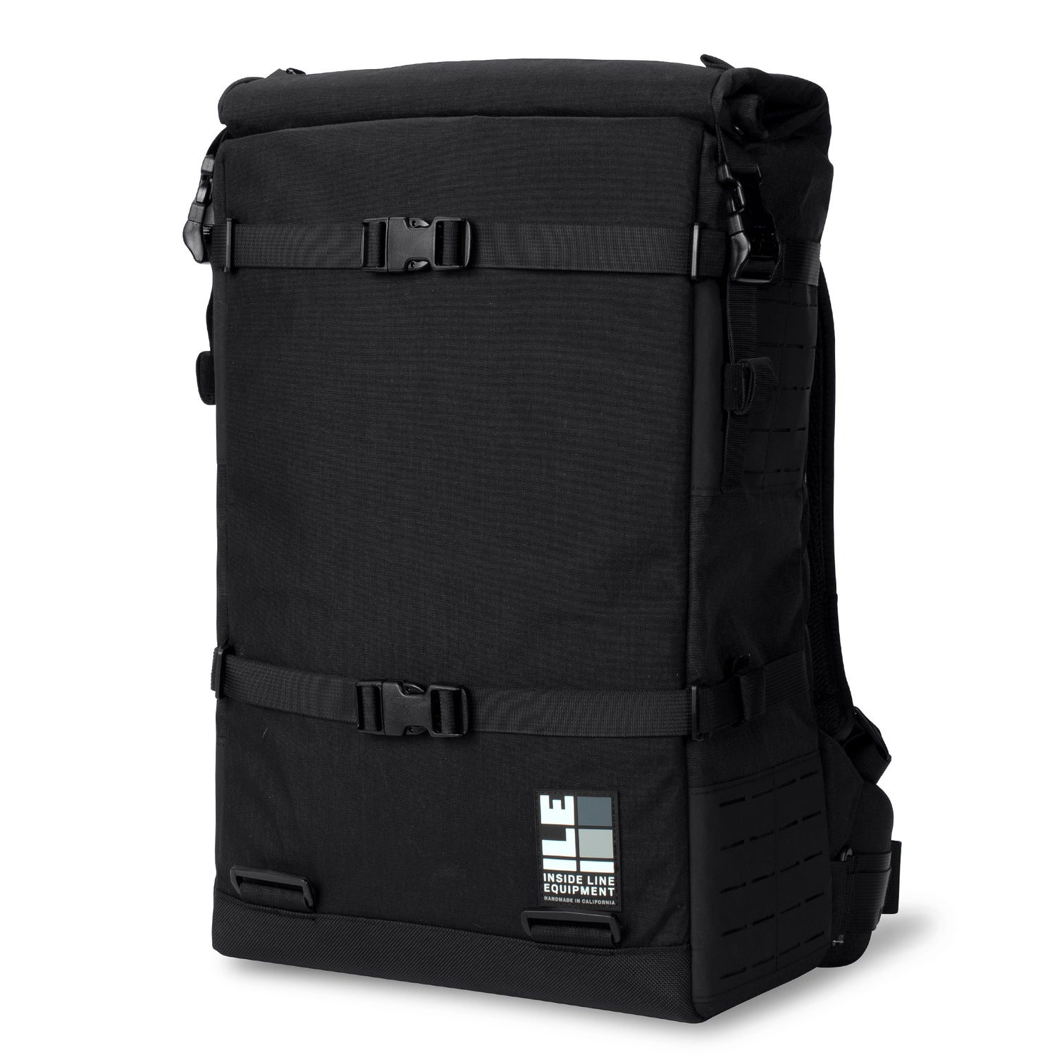 Black X50 XPAC handmade camera backpack - YKK zippers - adjustable dividers - TPU liner - XPAC - made in USA