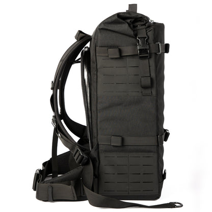 INTERIOR - handmade camera backpack - YKK zippers - adjustable dividers - TPU liner - XPAC - made in USA
