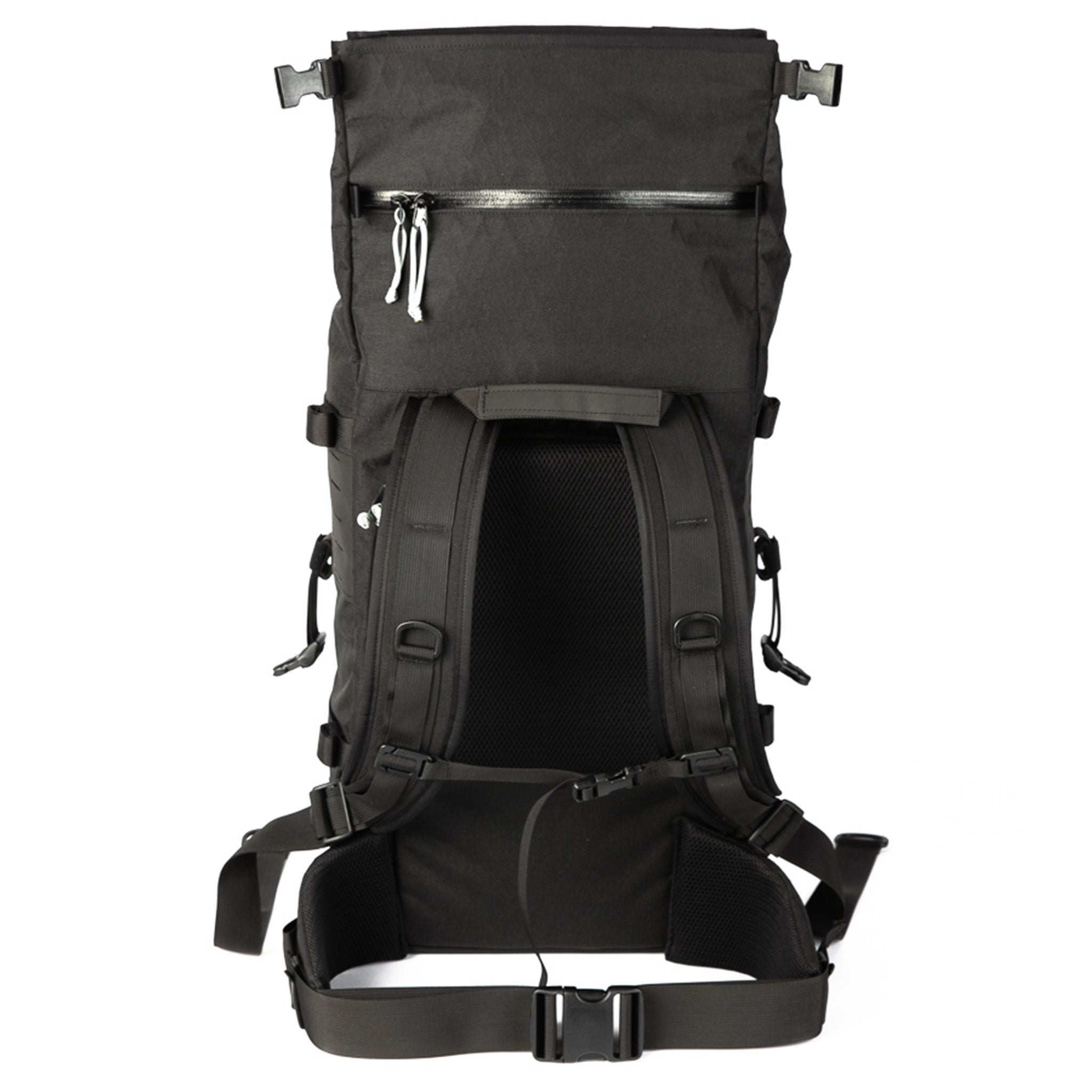  handmade camera backpack - YKK zippers - adjustable velcro dividers - TPU liner - XPAC - made in USA