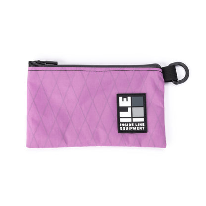 Cycling Zippered Wallet - Waterproof Zipper - XPac - Cordura - Made in USA - Sweat Resistant