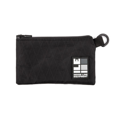 Cycling Zippered Wallet - Waterproof Zipper - XPac - Cordura - Made in USA - Sweat Resistant
