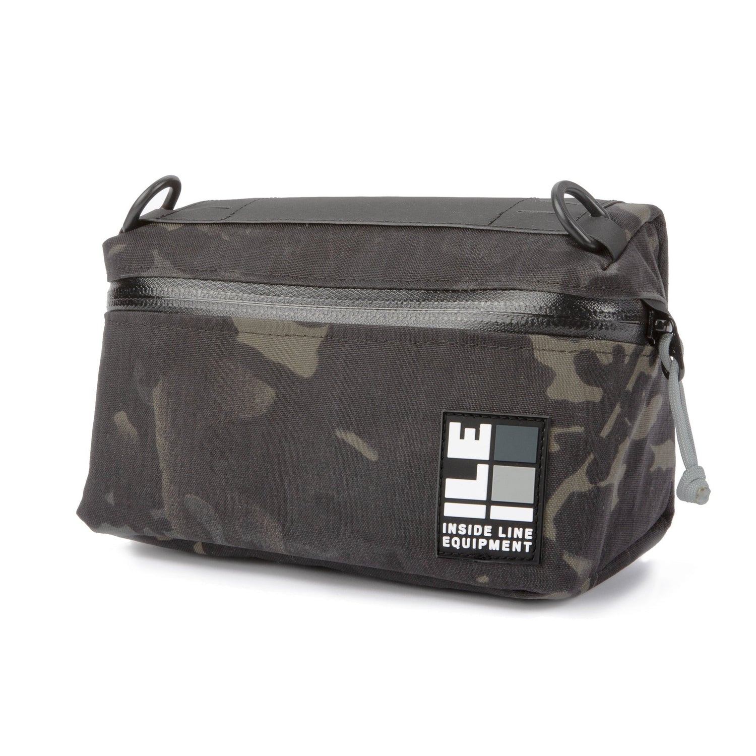 Pilot Bar Bag - Weatherproof Bicycle Handlebar Bag - XPac - Waxed Canvas - Cordura - Adjustable Harness System - 2.6L Cycling Bag - Handmade in USA