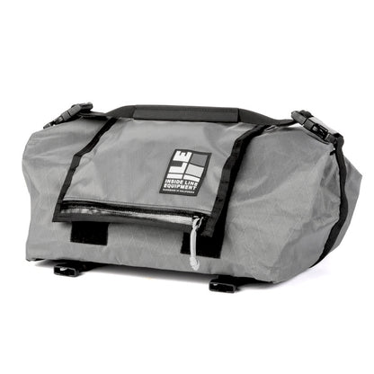 Porteur Rackbag - Waterproof Bike Bag - X-Pac Sailcloth &amp; Cordura - Front Rack Bicycle Bag - 42L Capacity - Handmade in USA