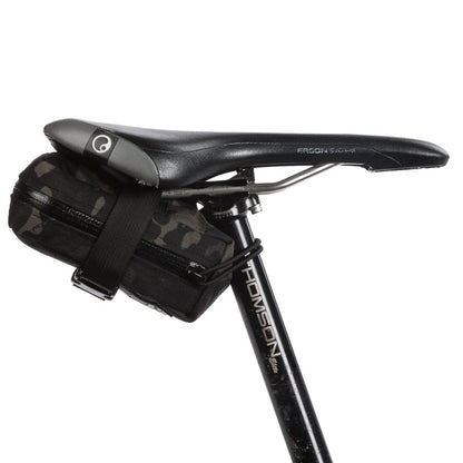 bike seat bag - Handmade Waterproof Bike Bag - XPac - YKK waterproof zipper - under seat mount - bike tool bag - cycling road bike bag - Made in USA