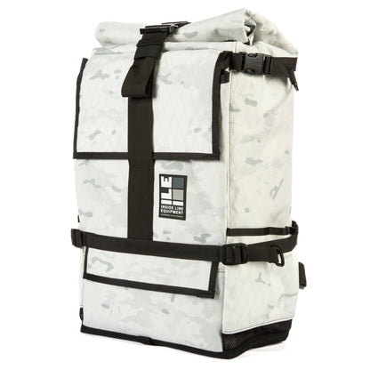 default XL - Military Grade Backpack - Commuter Cycling Bag - XPAC - Waterproof Roll-Top - TPU welded liner - Laptop Sleeve - Made in Berkeley, CA
