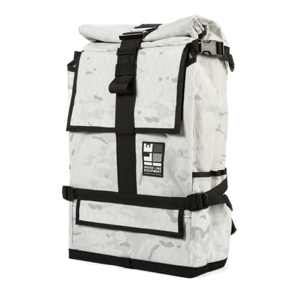  TPU lined - Everyday Backpack - Commuter Cycling Bag - XPAC - Waterproof Roll-Top - Laptop Sleeve - Made in Berkeley, CA
