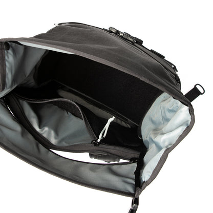  handmade camera backpack - YKK zippers - adjustable velcro dividers - TPU liner - XPAC - made in USA