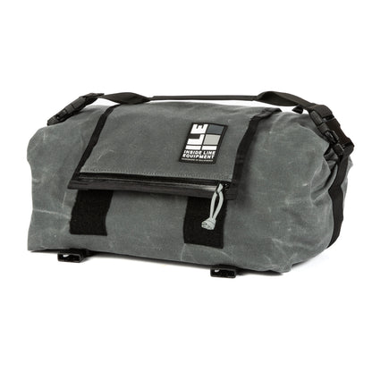 Porteur Rackbag - Waterproof Bike Bag - X-Pac Sailcloth &amp; Cordura - Front Rack Bicycle Bag - 42L Capacity - Handmade in USA